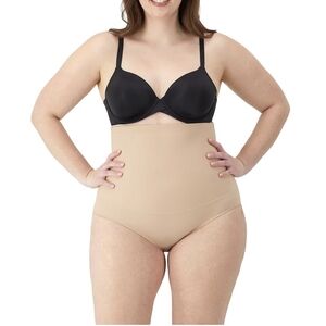 Maidenform High-Waisted Shapewear  Tan Size Small